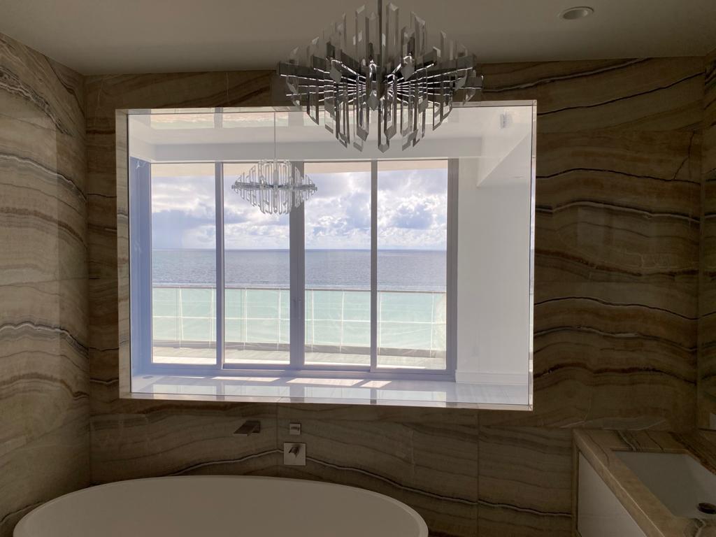 Smart glass on acqualina