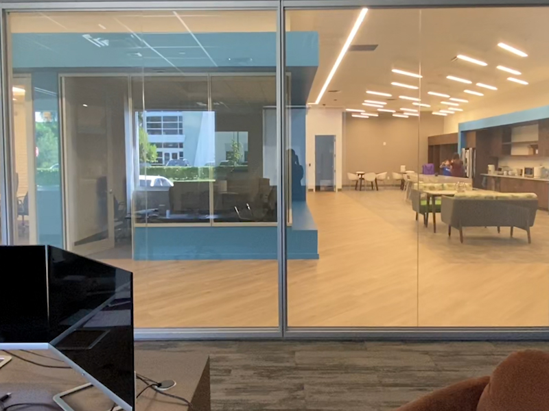 Switchable Smart Glass Office