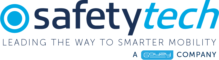 SafetyTech Logo with Gauzy and Byline