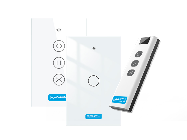 Gauzy remote and smart glass touch screen