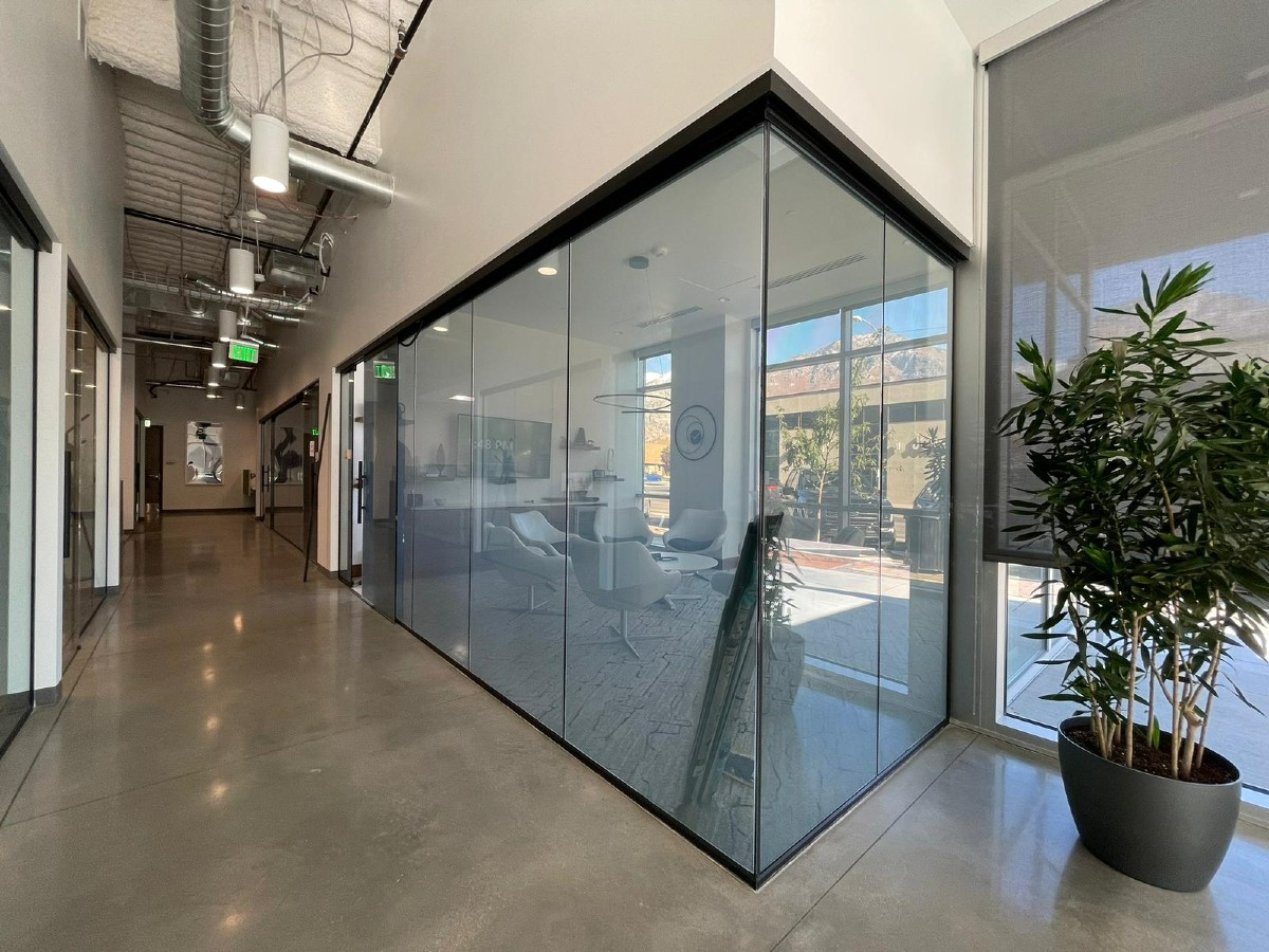 switchable smart glass office utah