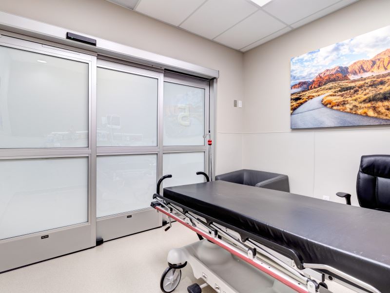 Healthcare smart glass Riverside off