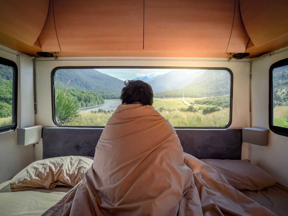 Motorhome smart glass smart film
