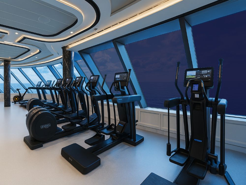 Cruise smart glass gym on