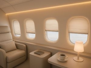 Smart Glass Shading Systems Aircraft Cabin