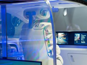 Smart glass luxury cars