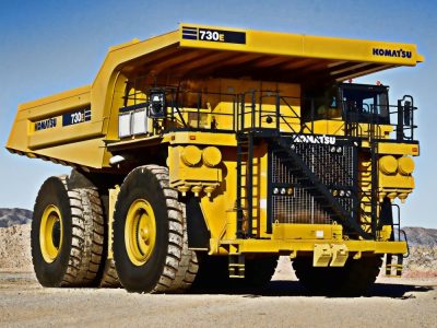 safety tech safety mirror mining truck