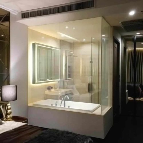 smartglass hotel partition